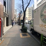 日宝茅場町ビル 前面道路