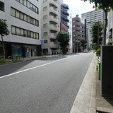 銀座BLD No,1 前面道路