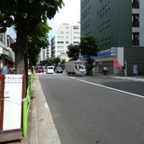 銀座BLD No,1 前面道路