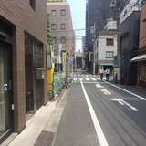 中央区日本橋蛎殻町1丁目19番地ビル 前面道路