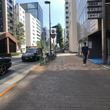 銀座昭和通りビル 前面道路