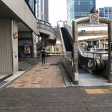 銀座昭和通りビル 前面道路
