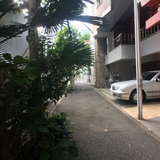 初音森ビル 前面道路