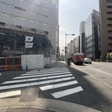 茅場町スカイハイツ 前面道路