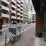 リッツ銀座ビル 前面道路