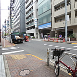 リッツ銀座ビル 前面道路
