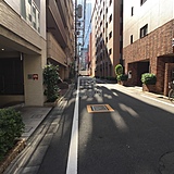 石渡ビル 前面道路