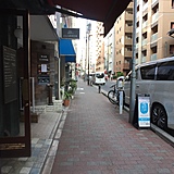 銀座藤ビル 前面道路