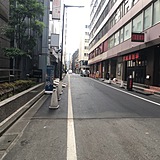 第一銀座ビル 前面道路