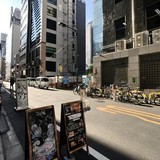 銀座龍櫻閣 前面道路