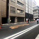 アイオス銀座 前面道路